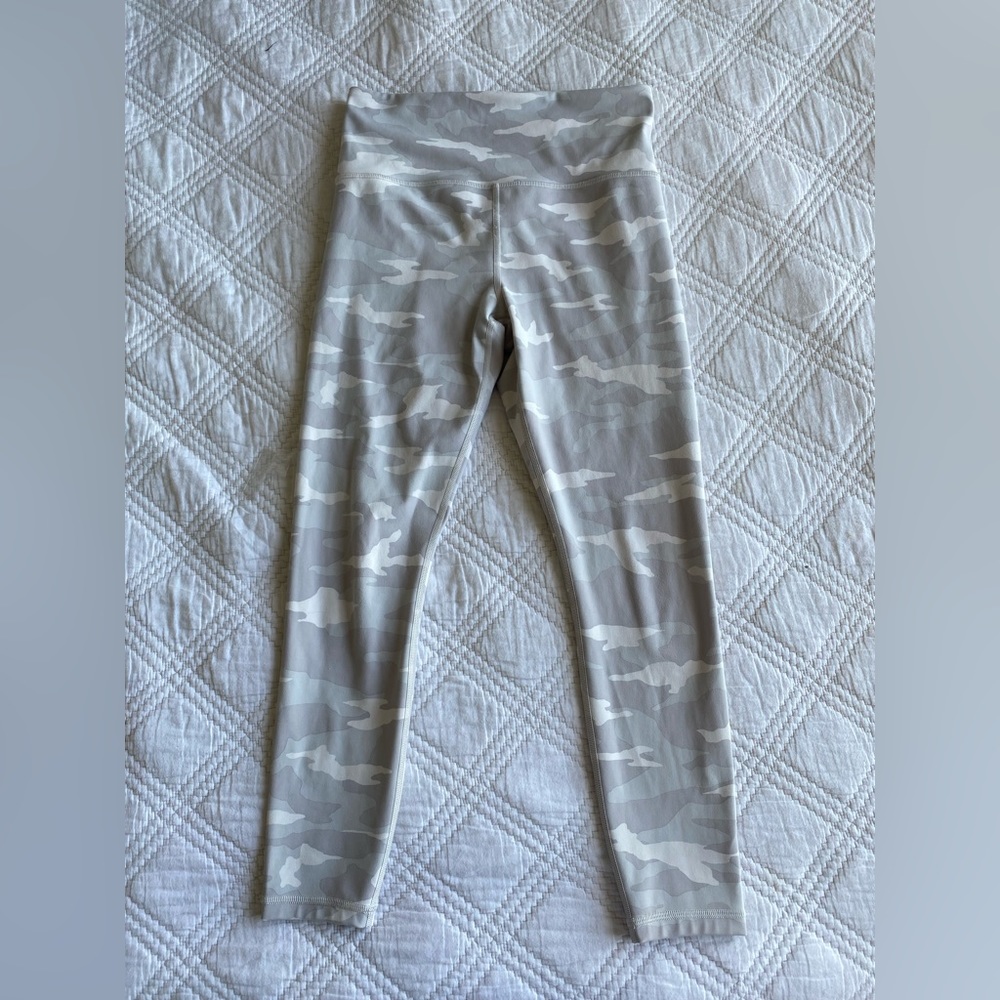 Athlete elation 7/8 tight - white camo